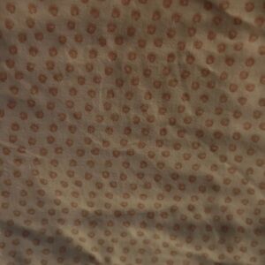 Pink polka dot sheet set.